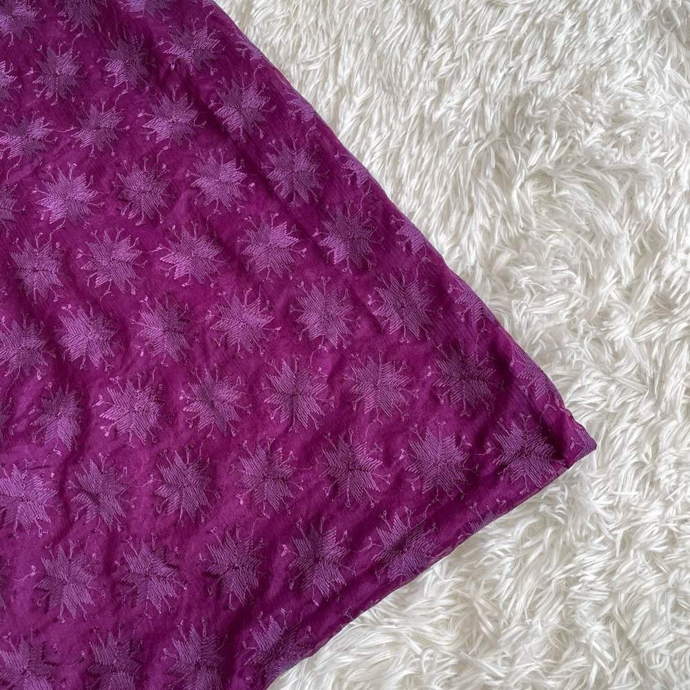 Purple Duppata - Punjabi Style
